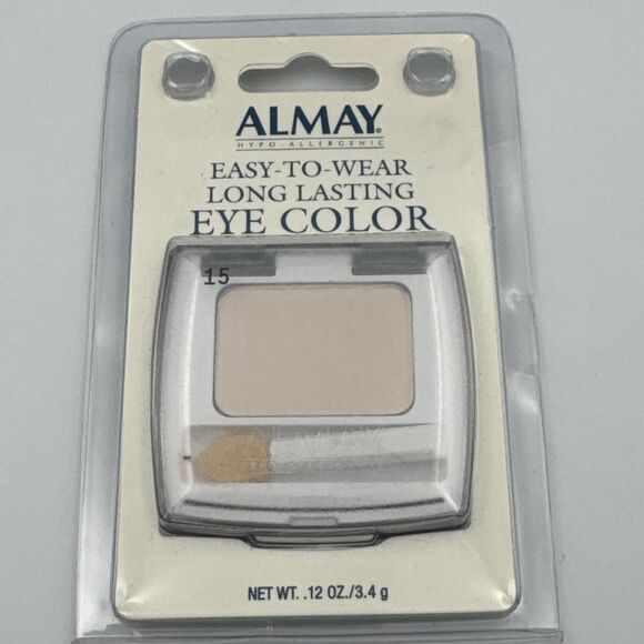 Almay Eyeshadow Palette, Longlasting Eye Makeup 15 Rice Matte Easy to Wear - Picture 1 of 3